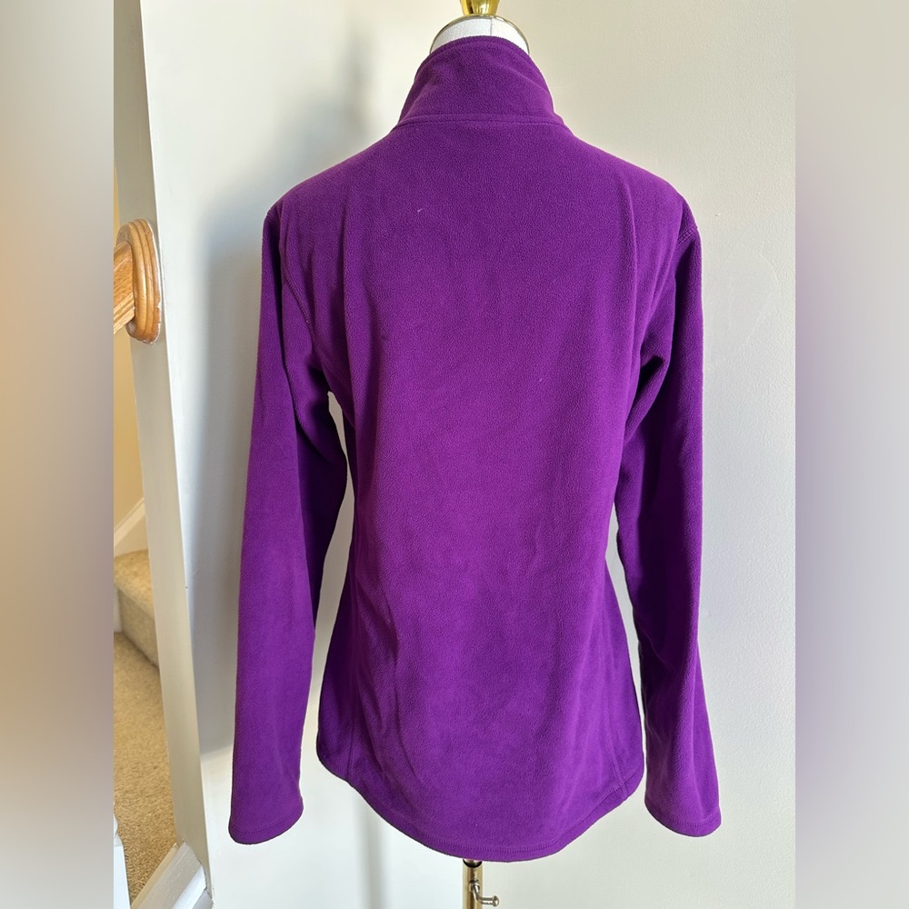 EUC Dark Pink Fleece Pullover - Medium - Picture 4 of 8